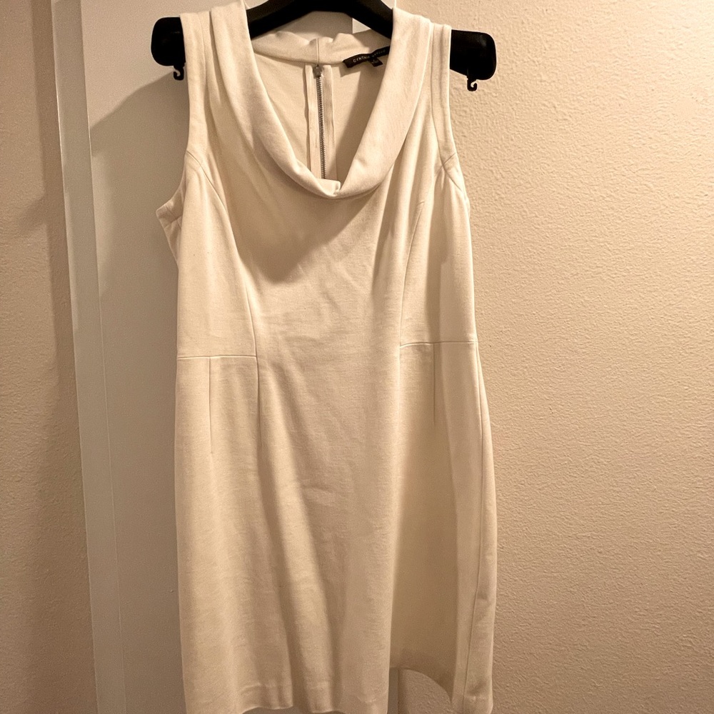 Size 8 Ivory Cynthia Steffe dream sleeveless dress